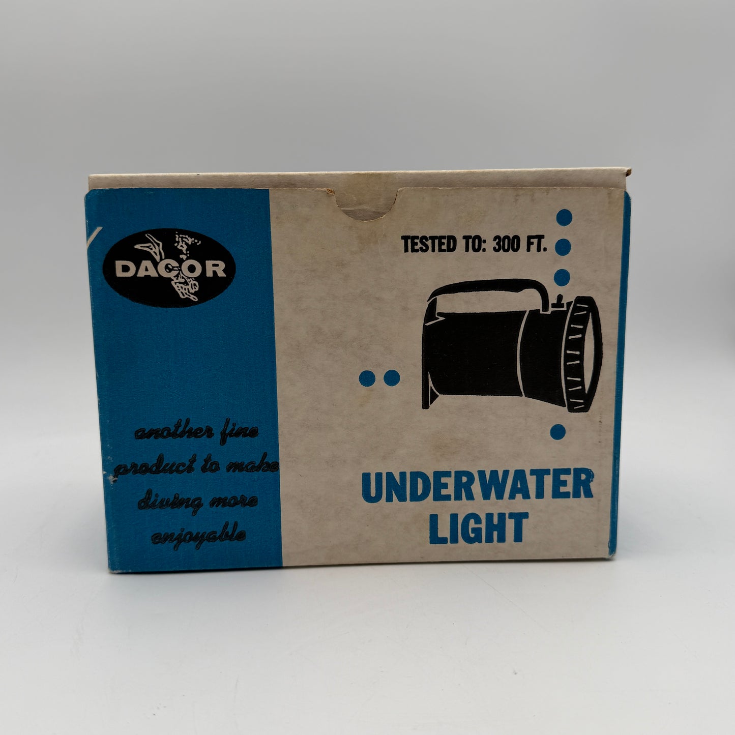 Dacor UL750 Scuba Diver Underwater Diving Light with box READ