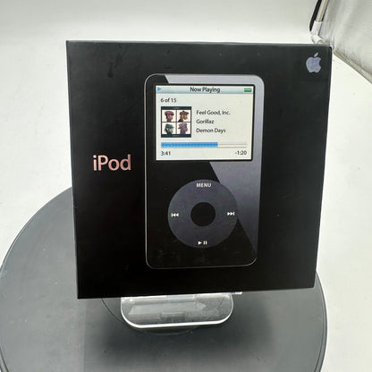 Apple iPod Classic 5th Gen A1136 30GB MP3 Player Black With Box