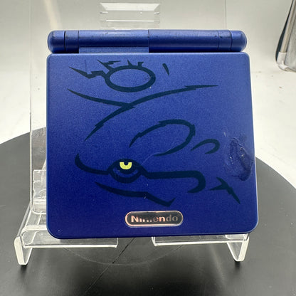 Nintendo Game Boy Advance SP AGS-101 2005 Kyogre Edition READ