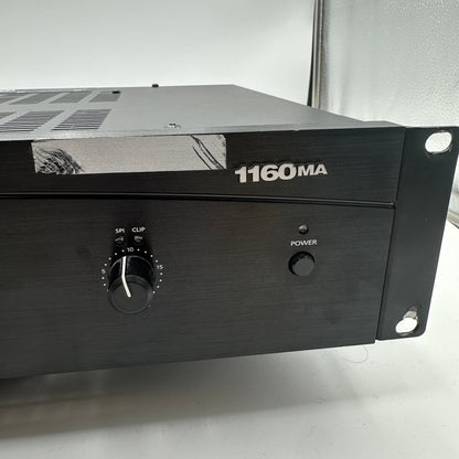Crown 1160MA Commercial Pro Audio 4-Channel 160W Amplifier READ