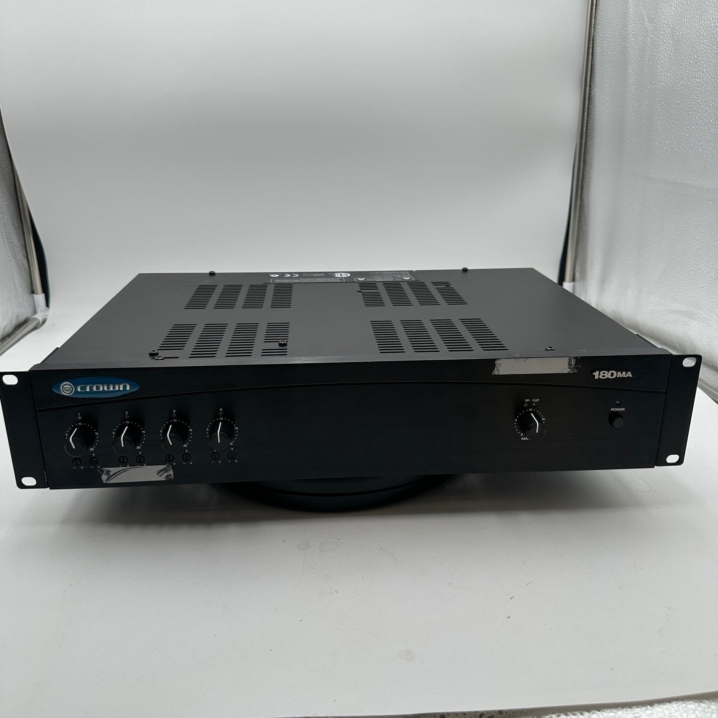 Crown 180MA G180MA Commercial Pro Audio 4-Channel 80W Amplifier READ