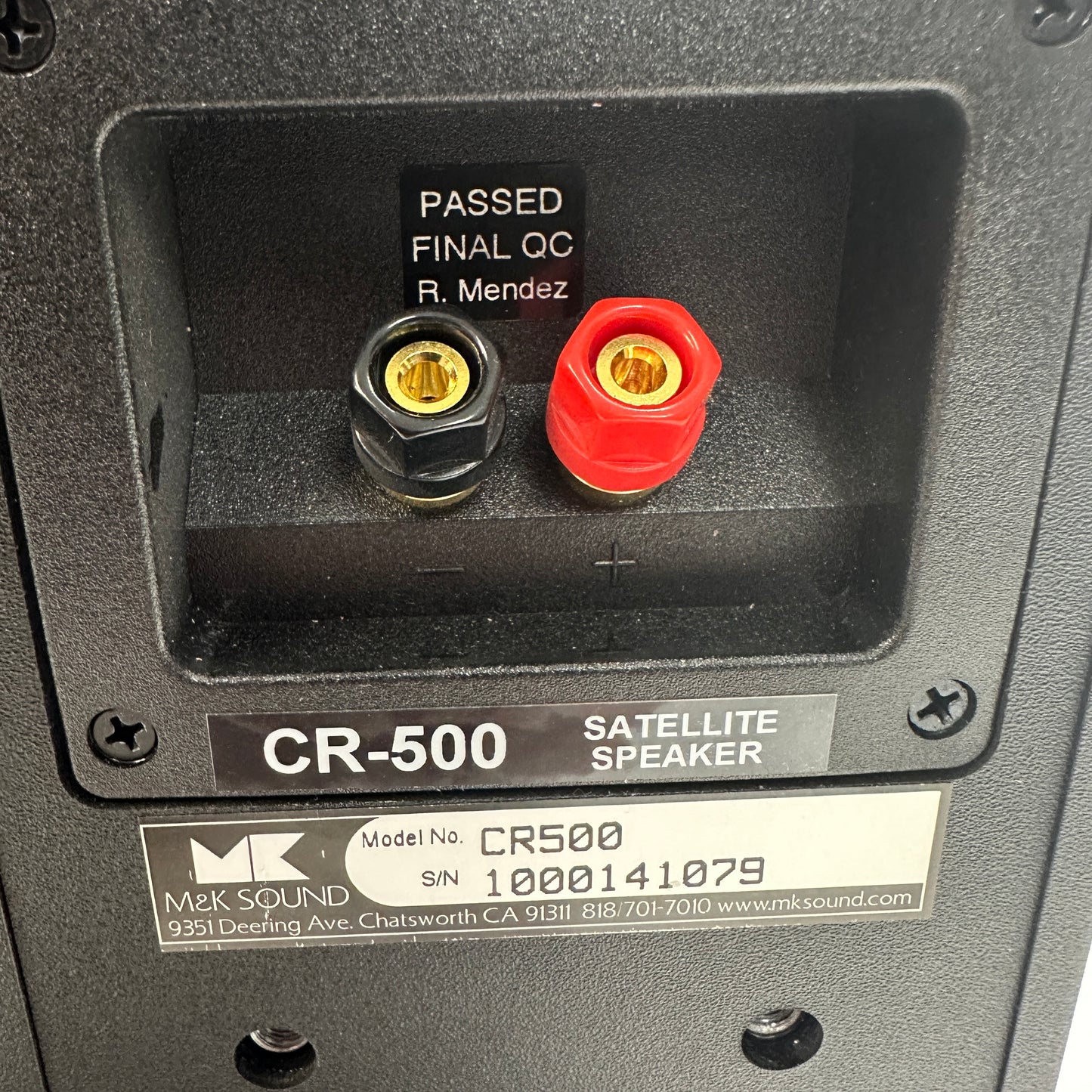 M&K Sound CR-500 Satellite Speaker