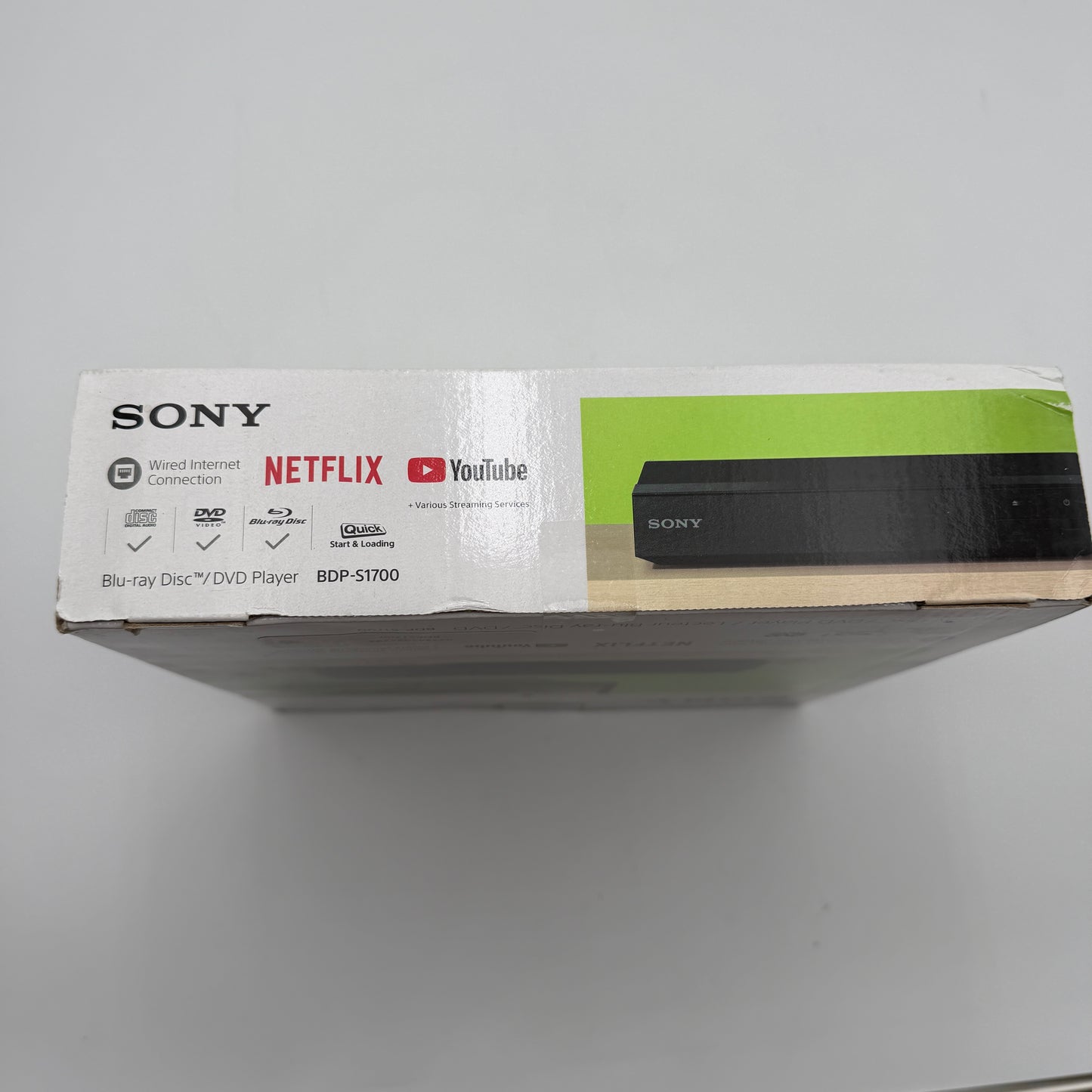 Sony BDP-S1700 DVD Player Region Free NEW