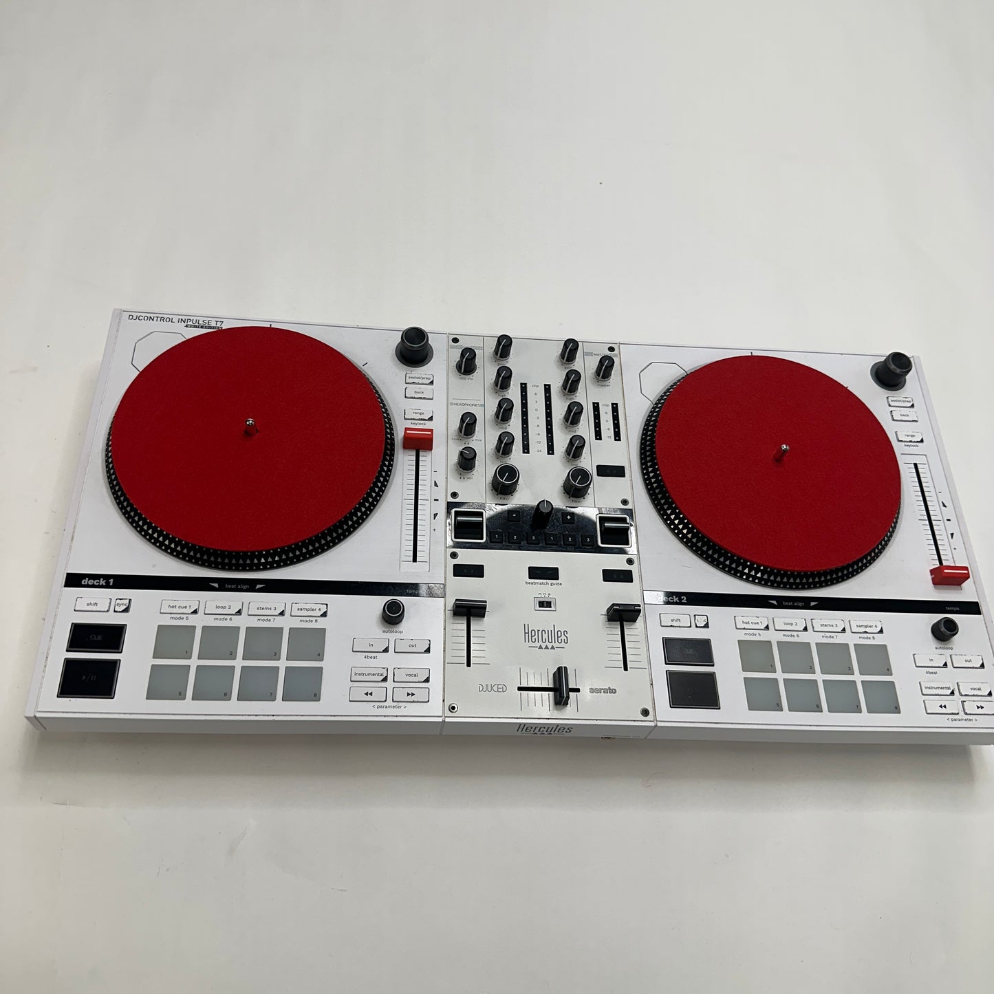 Hercules Impulse T7 White Edition DJ Controller