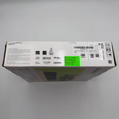 Sony BDP-S1700 DVD Player Region Free NEW