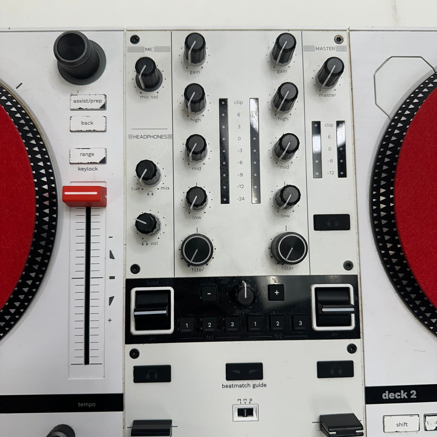 Hercules Impulse T7 White Edition DJ Controller