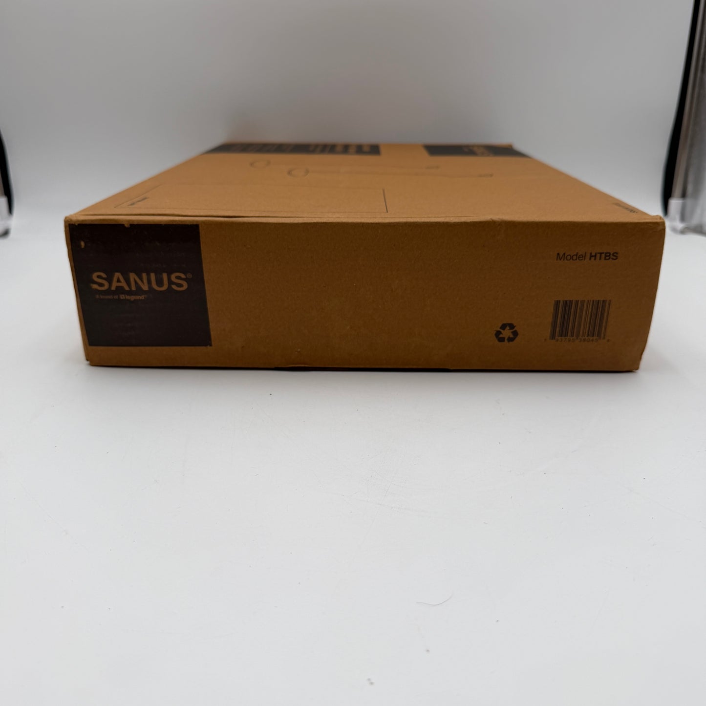 Sanus HTBS Set of 2 Adjustable Height Surround Speaker Stands NEW