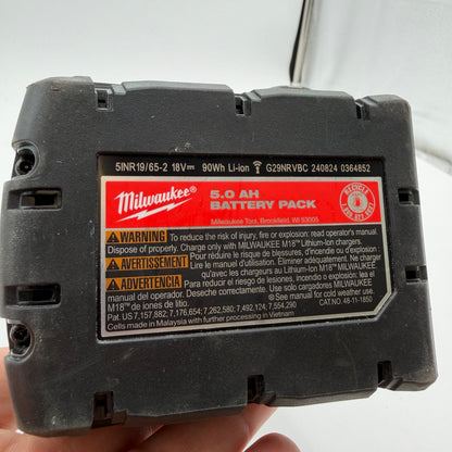 Milwaukee M18 1/2 Hammer Drill Driver with Battery