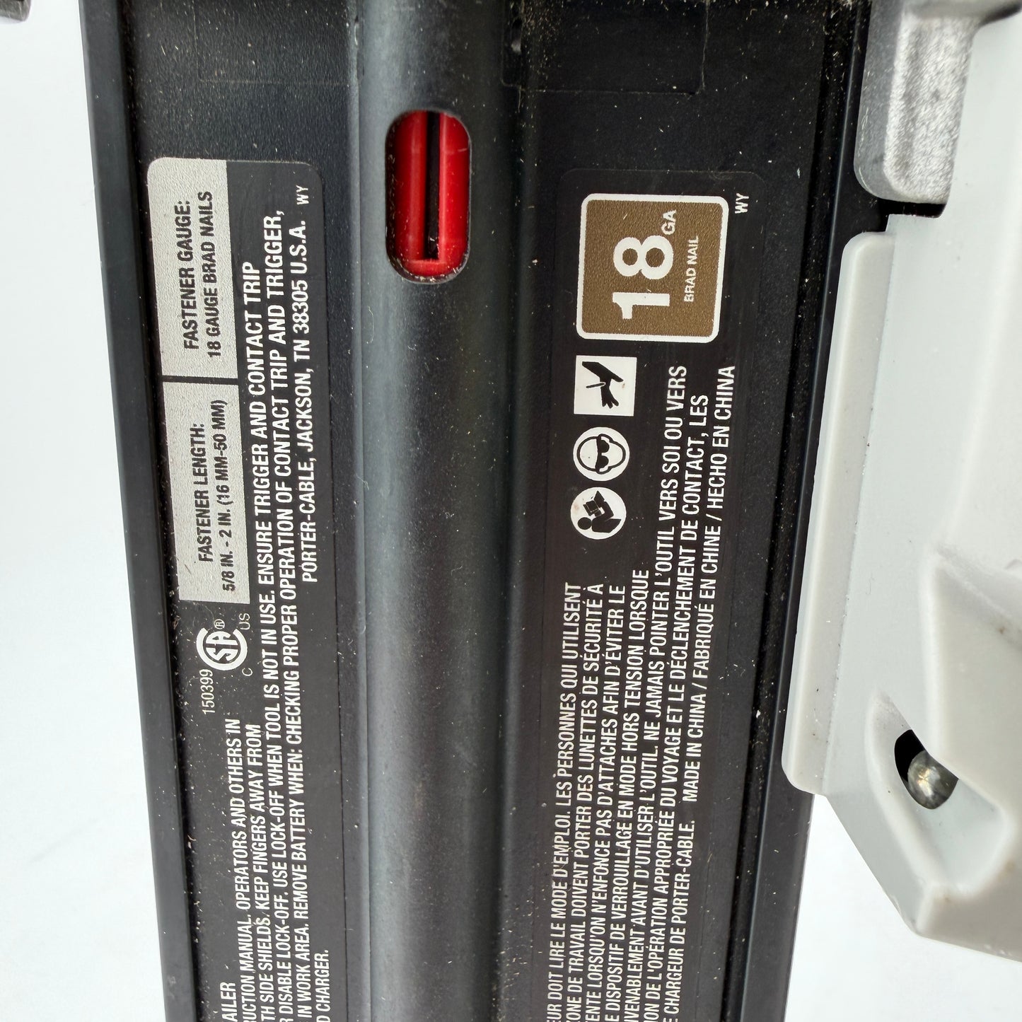 Porter Cable 2 in Brad Nailer PCC790 TOOL ONLY
