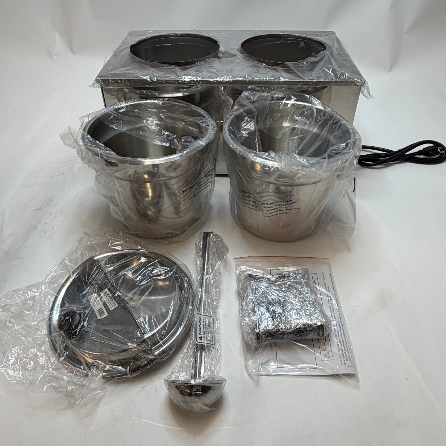 Winco 51073A Benchmark Chili & Cheese Warmer