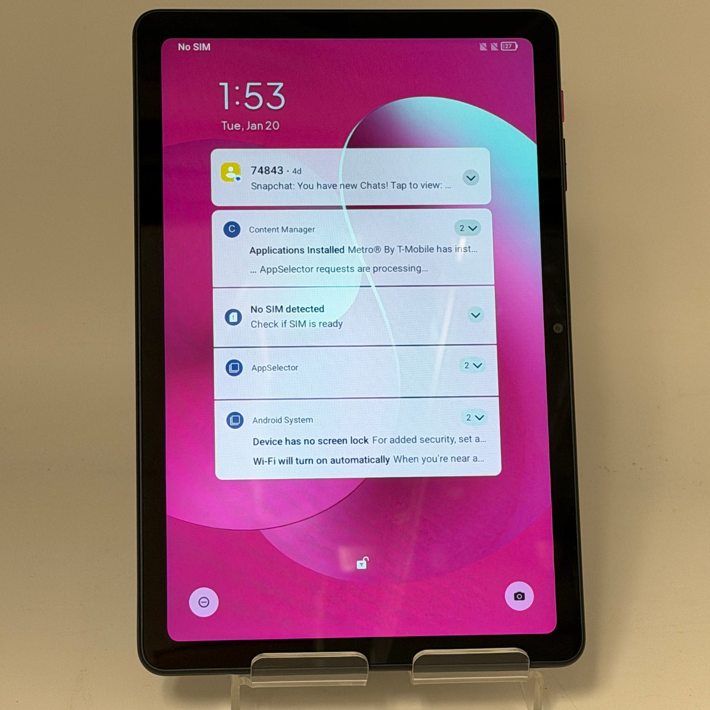 Revvl Tab 2 10.1 Inch 64GB T-Mobile Only Used with Box