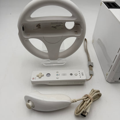 Nintendo Wii (RVL-001) Video Game System - Used - B - White