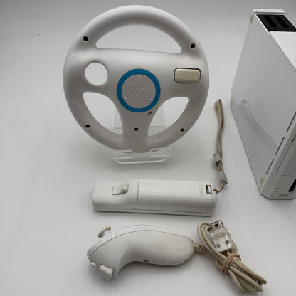Nintendo Wii (RVL-001) Video Game System - Used - B - White