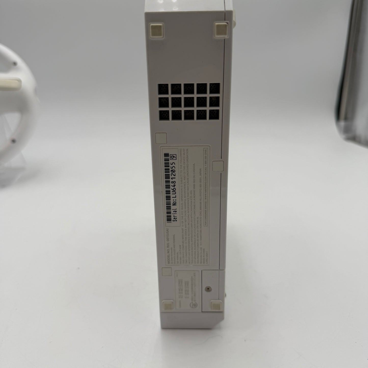 Nintendo Wii (RVL-001) Video Game System - Used - B - White