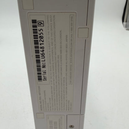 Nintendo Wii (RVL-001) Video Game System - Used - B - White