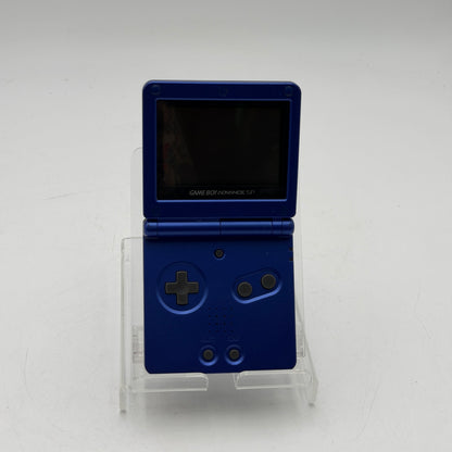 Nintendo Game Boy Advance SP AGS-001 2003 Blue Broken