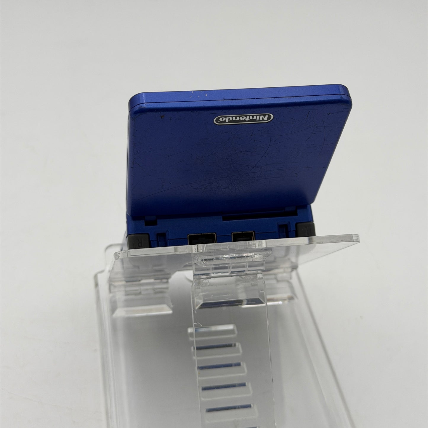 Nintendo Game Boy Advance SP AGS-001 2003 Blue Broken