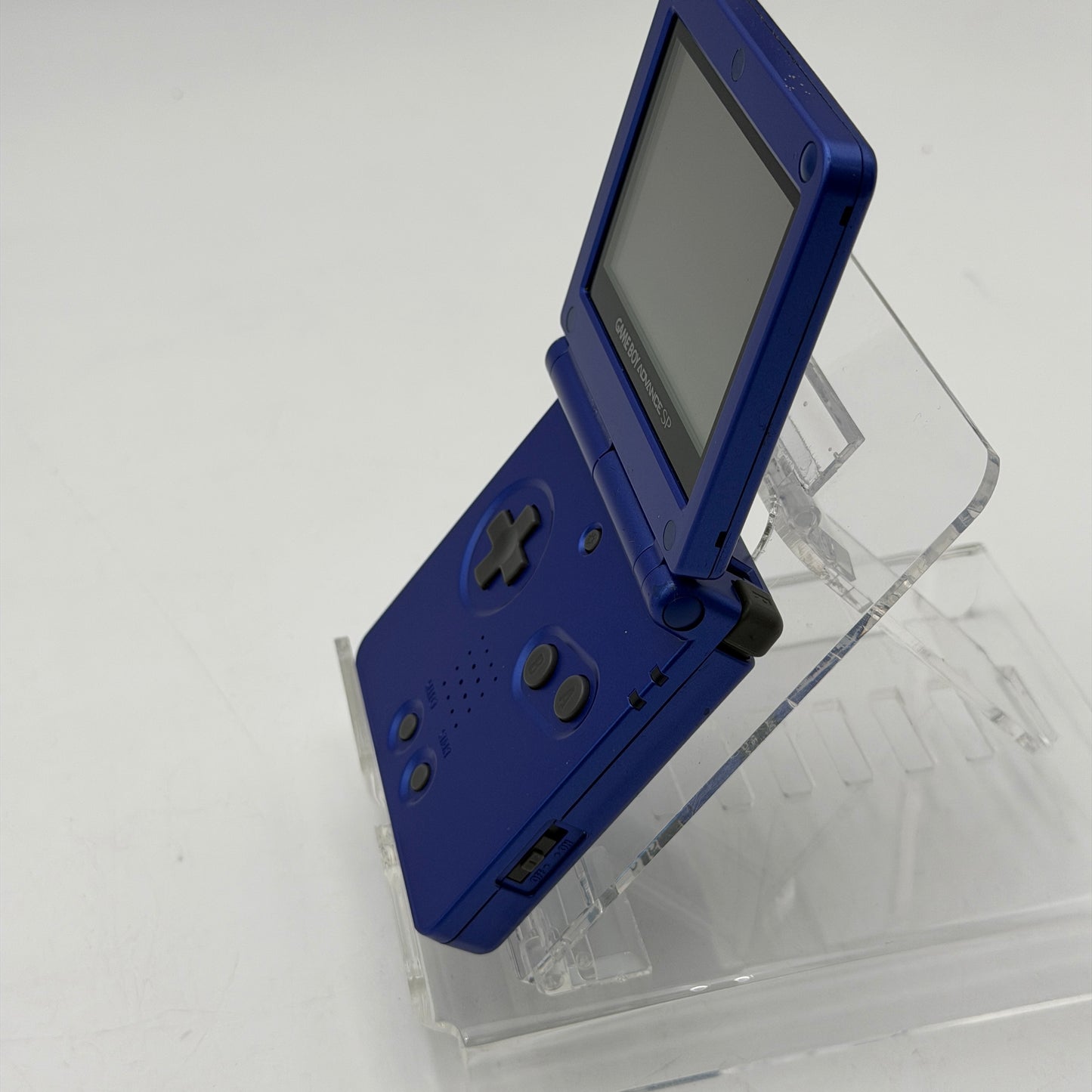 Nintendo Game Boy Advance SP AGS-001 2003 Blue Broken