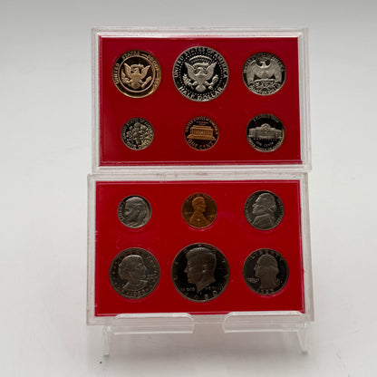 US Mint Lot of 2 1982 1980 United States Mint Proof Coin Set New In Box