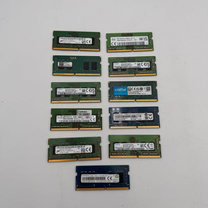 Lot of Untested Laptop RAM 4 & 8 GB Sticks