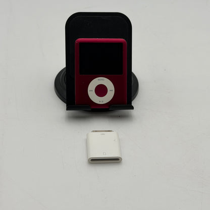 Apple iPod Nano 3rd Gen 8GB Red Product A1236