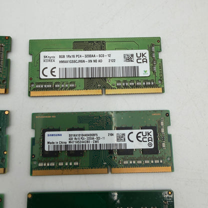 Lot of Untested Laptop RAM 4 & 8 GB Sticks