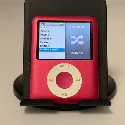 Apple iPod Nano 3rd Gen 8GB Red Product A1236
