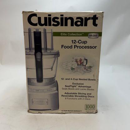 Cuisinart 12 Cup Food Processor FP-12DC With Box