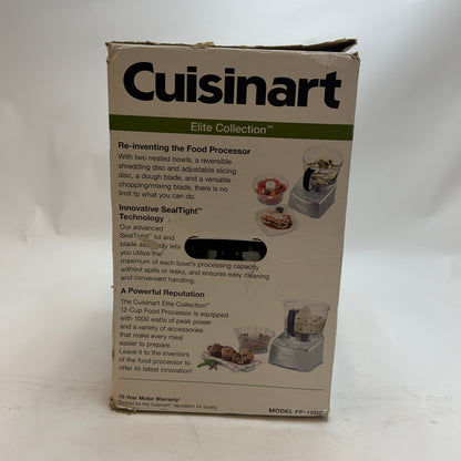 Cuisinart 12 Cup Food Processor FP-12DC With Box