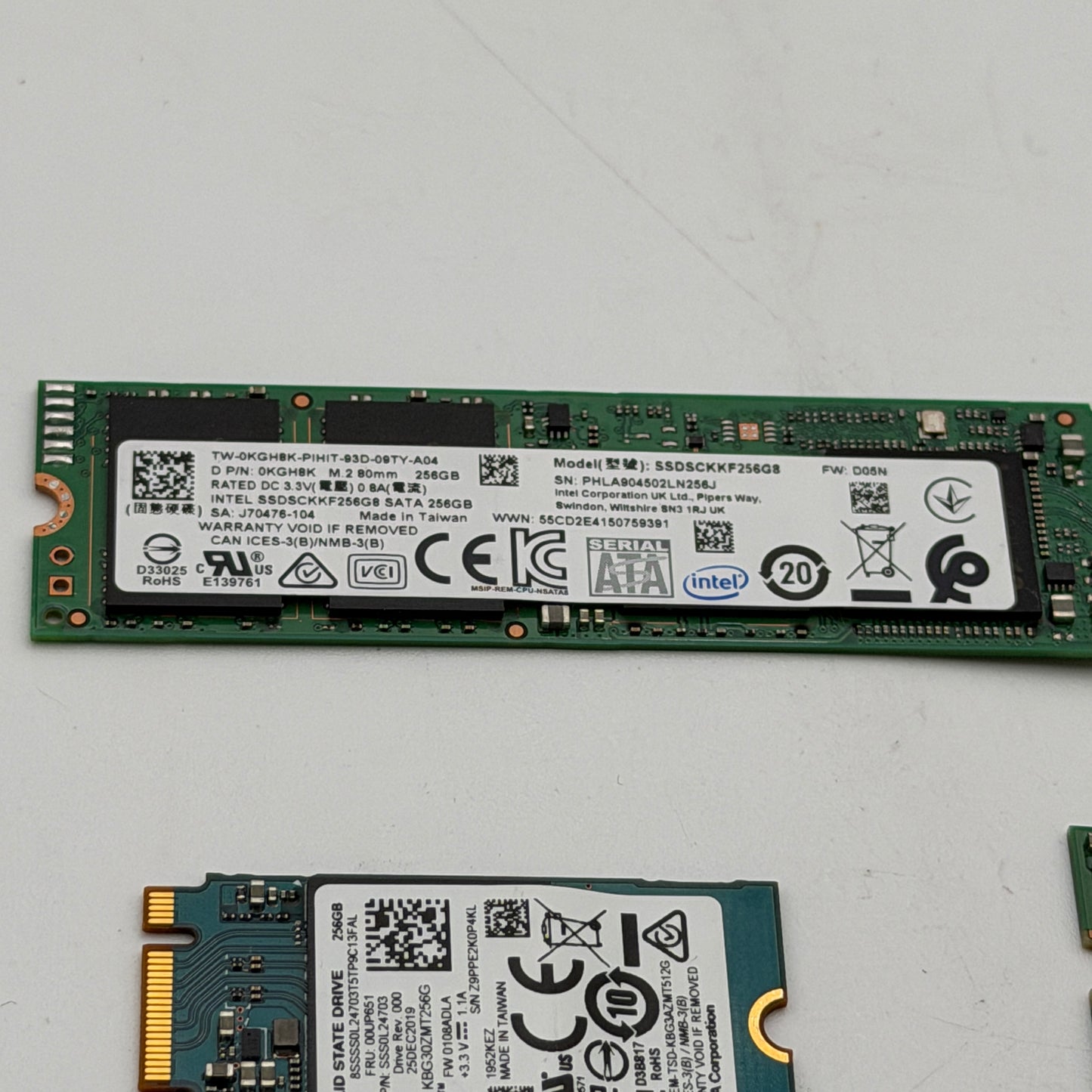 Assorted Lot of SSDs for Parts - Untested