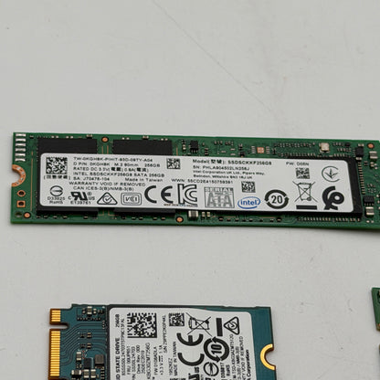 Assorted Lot of SSDs for Parts - Untested