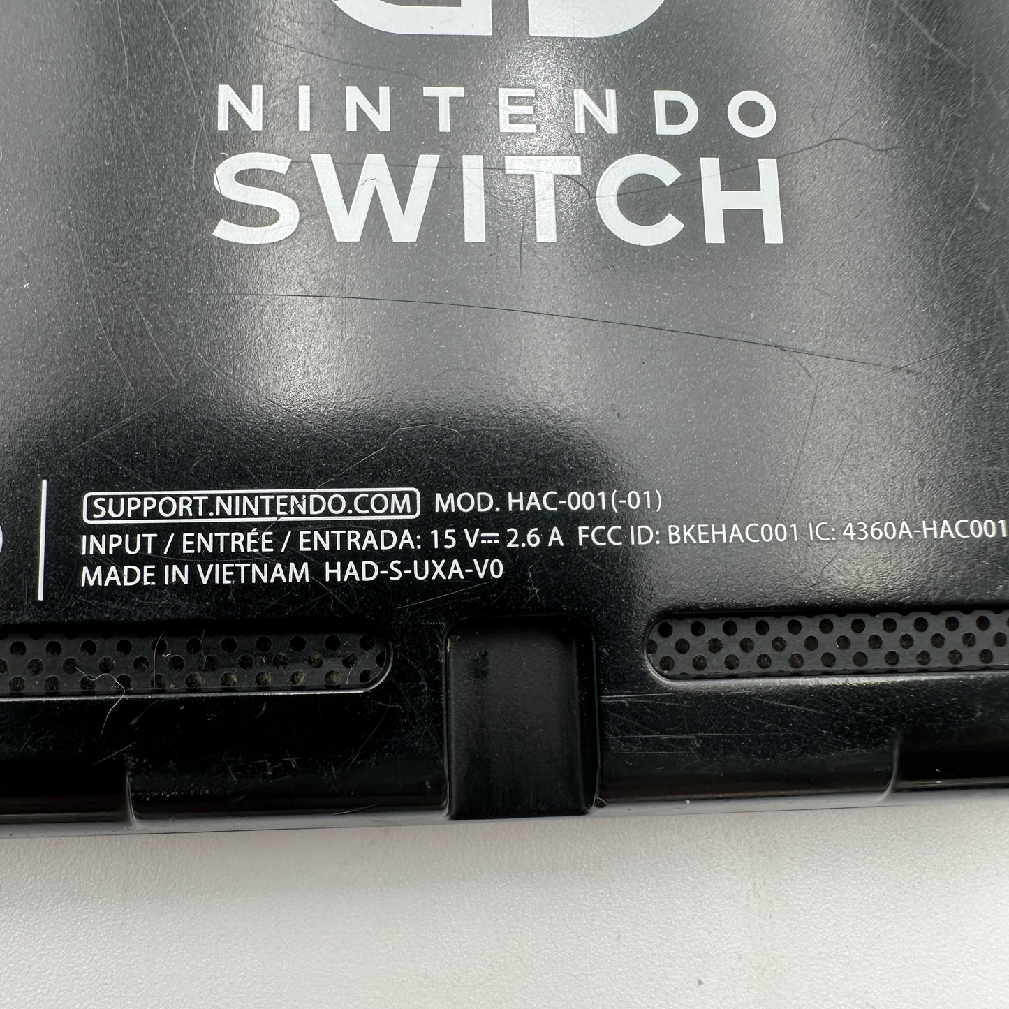 Nintendo Switch HAC-001 2017 Black 32GB Joy-Con Console