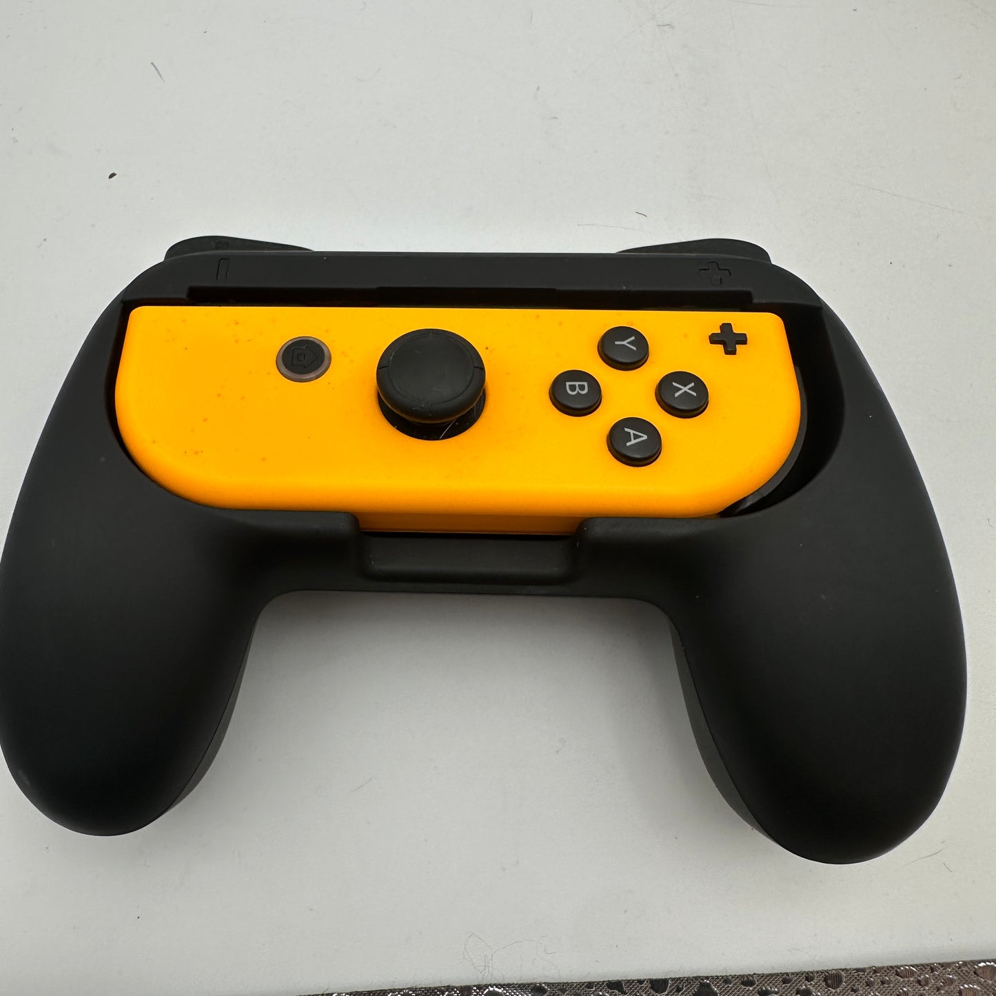 Nintendo Switch Joy-Con Controller HAC-015 Neon Purple/Neon Orange Bundle