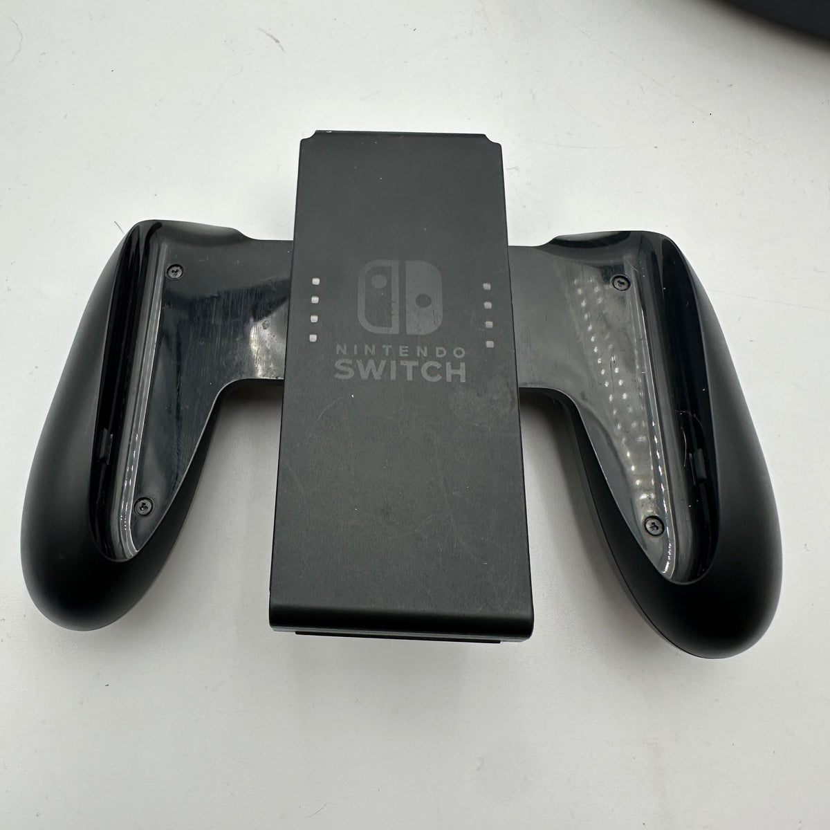 Nintendo Switch Joy-Con Controller HAC-015 Neon Purple/Neon Orange Bundle