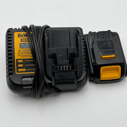 DeWalt DCB115-QW Charger and DCB201 20V Max Battery Kit READ