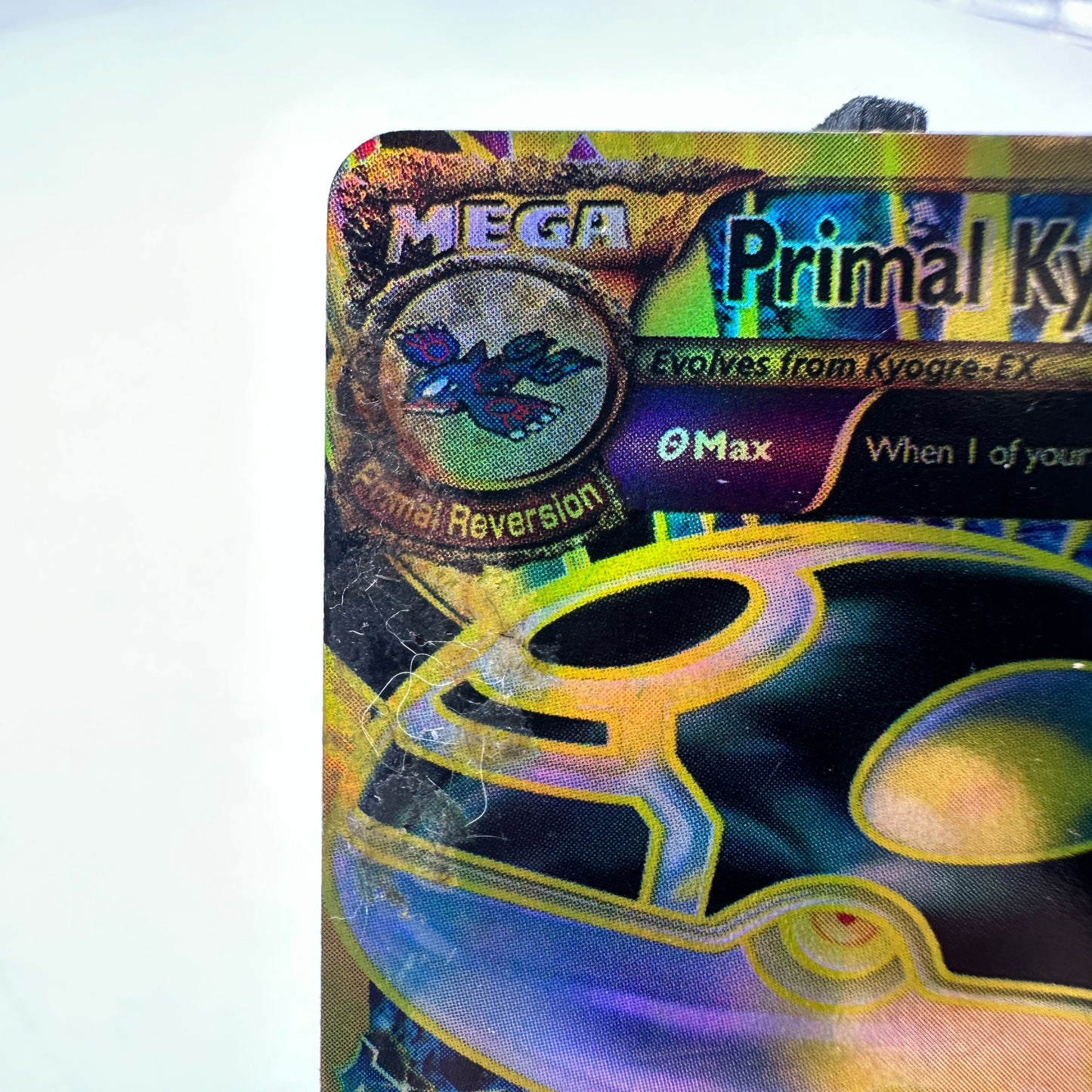 Pokemon Primal Kyogre EX #96 Collectible Card DMG READ