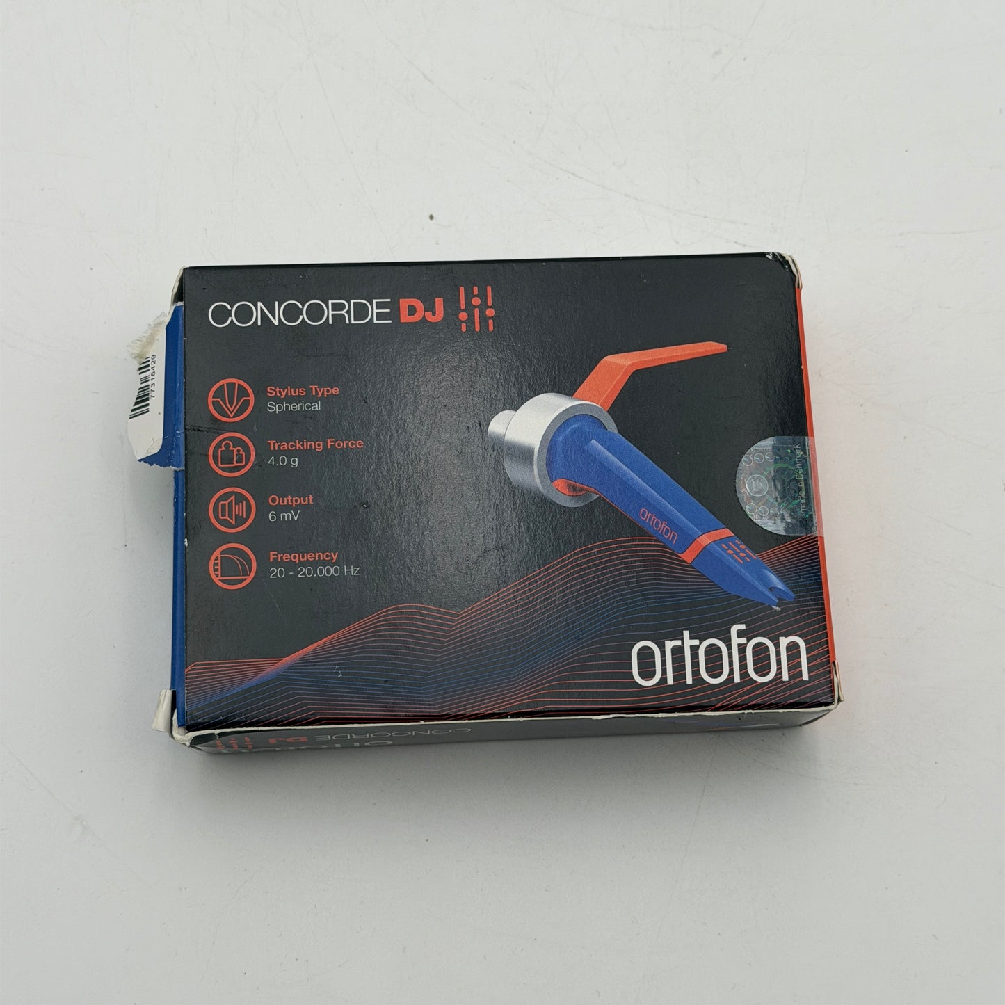 Ortofon Concorde MKII DJ Cartridge Single With Box
