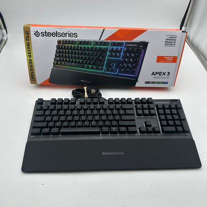 SteelSeries Apex 3 Wired Keyboard