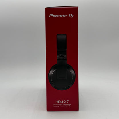 Pioneer HDJ-X7 DJ Headphones Black With Box READ