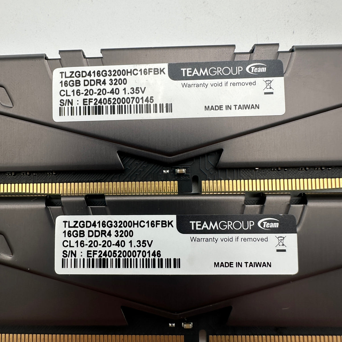 TeamGroup 32GB (2x16GB) DDR 3200 Memory Kit