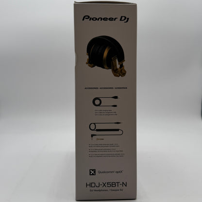 Pioneer DJ HDJ-X5BT-N Gold Professional With Box READ