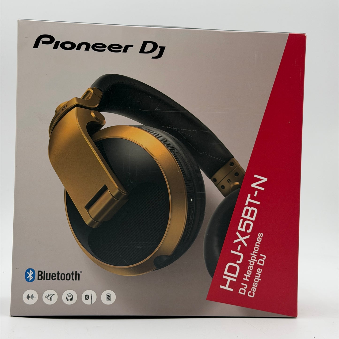 Pioneer DJ HDJ-X5BT-N Gold Professional With Box READ
