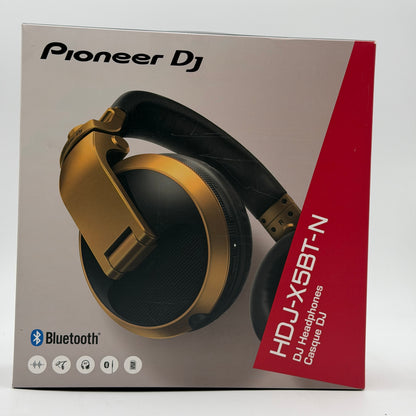 Pioneer DJ HDJ-X5BT-N Gold Professional With Box READ