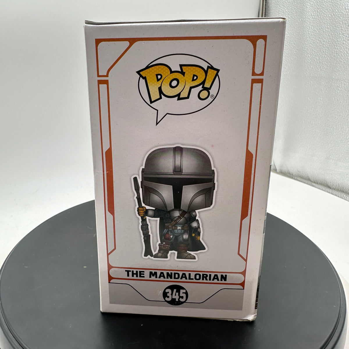 Funko Pop! #345 The Mandalorian Black Collectible Figure