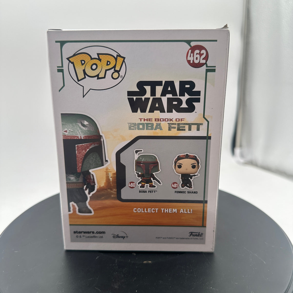 Funko Pop! 462 Boba Fett (Metallic) Collectible Figure