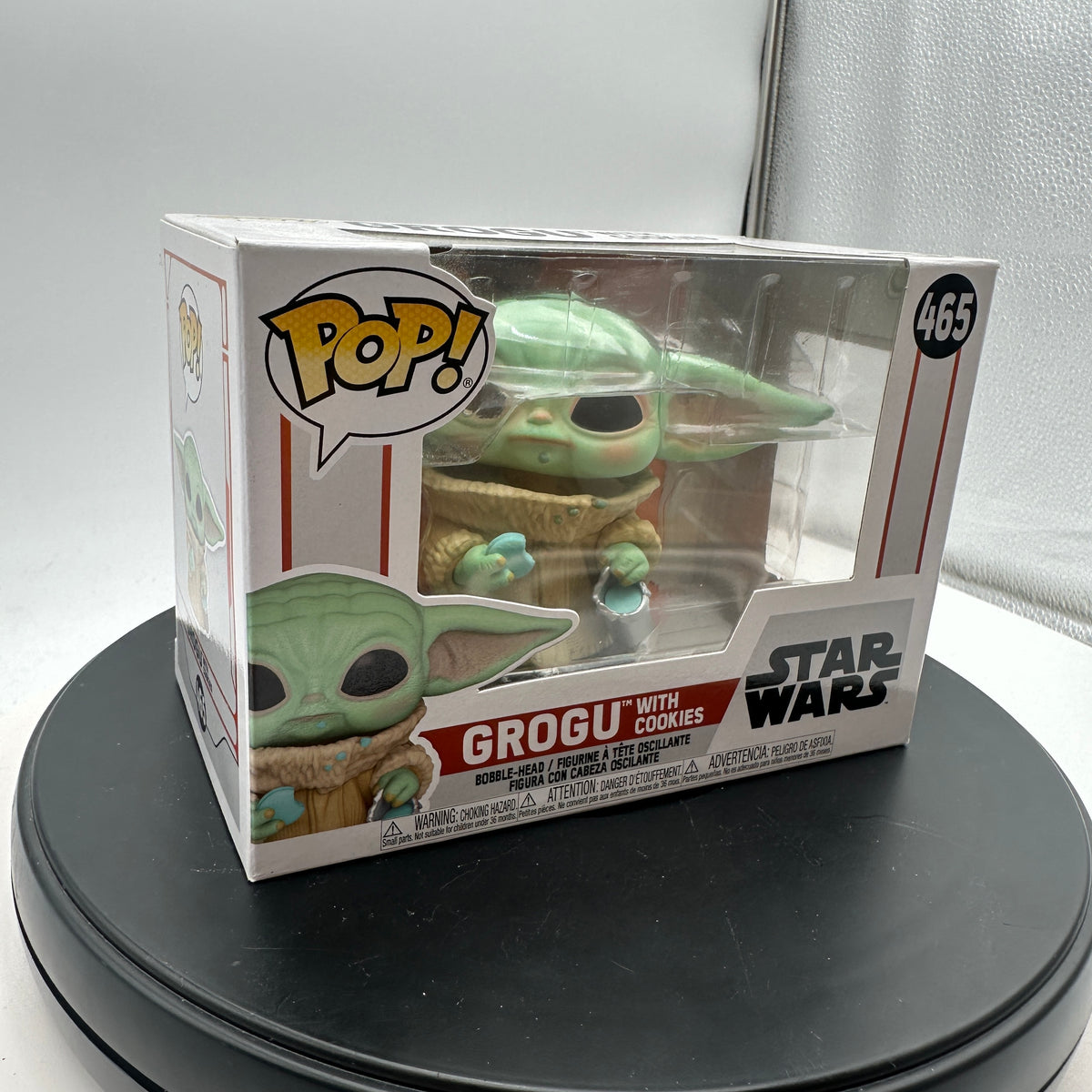 Funko Pop! #465 Grogu with Cookies Black Collectible