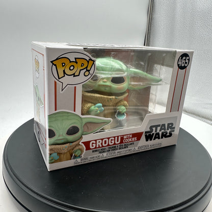 Funko Pop! #465 Grogu with Cookies Black Collectible