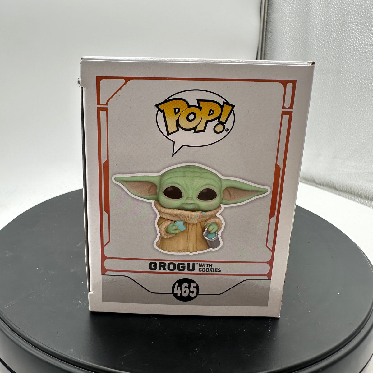 Funko Pop! #465 Grogu with Cookies Black Collectible