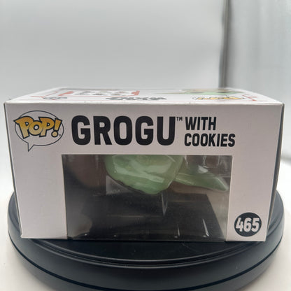 Funko Pop! #465 Grogu with Cookies Black Collectible