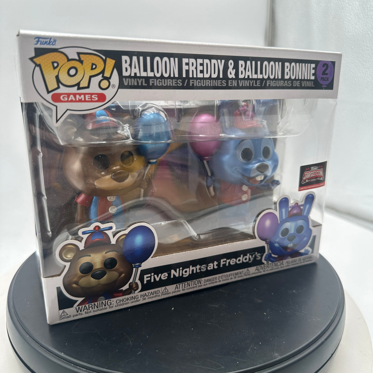 Funko Pop! Balloon Freddy & Balloon Bonnie 2-Pack Collectible Figure Set
